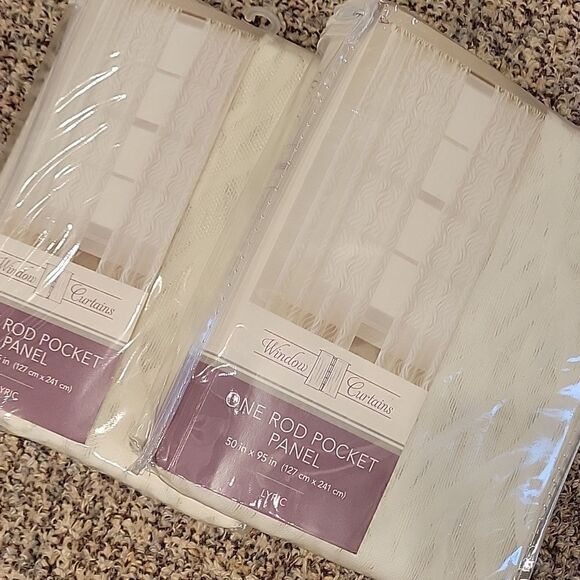 Window Curtains, 2 pieces - Picture 4 of 4